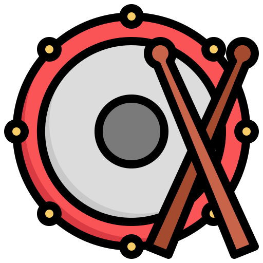 tambores Generic Outline Color icono