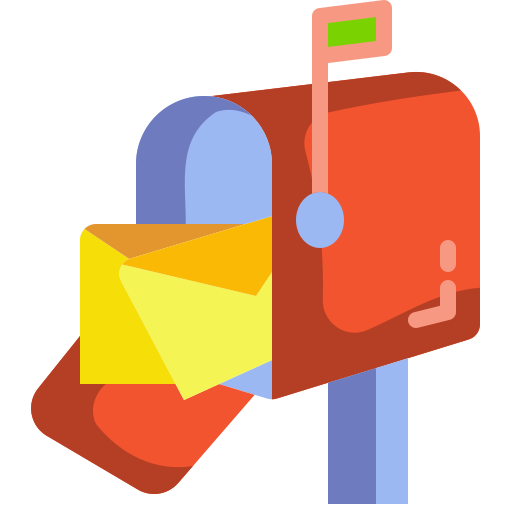 postbus Generic Flat icoon