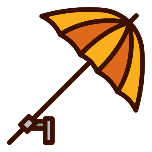 parapluie Mangsaabguru Lineal Color Icône