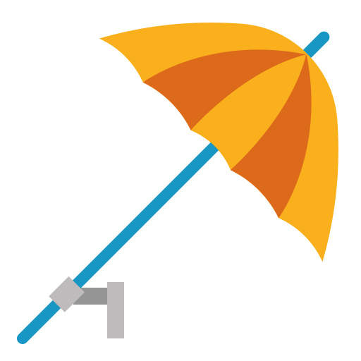 parasol Mangsaabguru Flat ikona