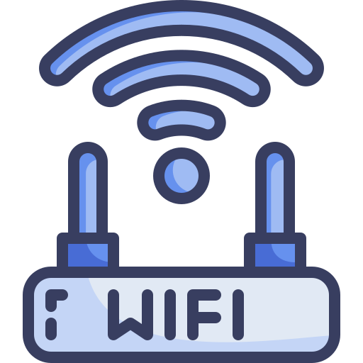 router bezprzewodowy Generic Outline Color ikona