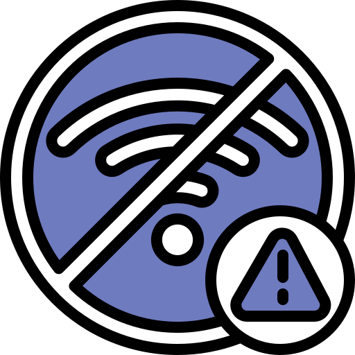 nessuna connessione wi-fi Generic Fill & Lineal icona