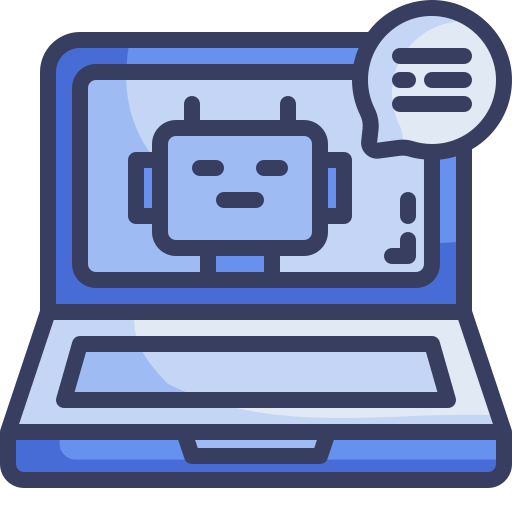 chatbot Generic Outline Color icono