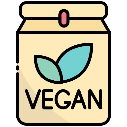 vegano Generic Outline Color icona
