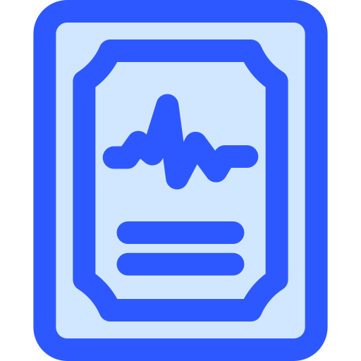 Medical book Generic Blue icon