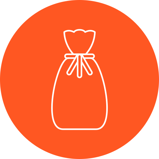 Garbage bag Generic Circular icon