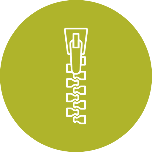 cremallera Generic Circular icono