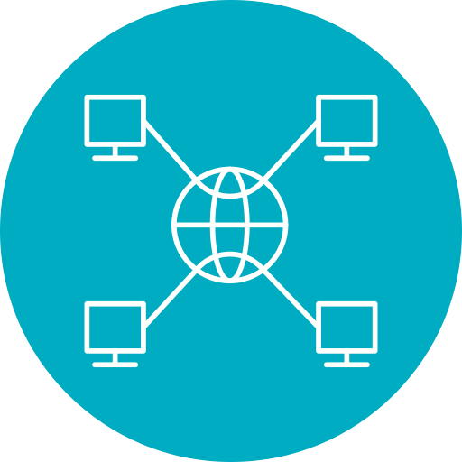 Global network Generic Circular icon
