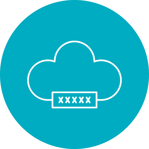 cloud-passwort Generic Circular icon