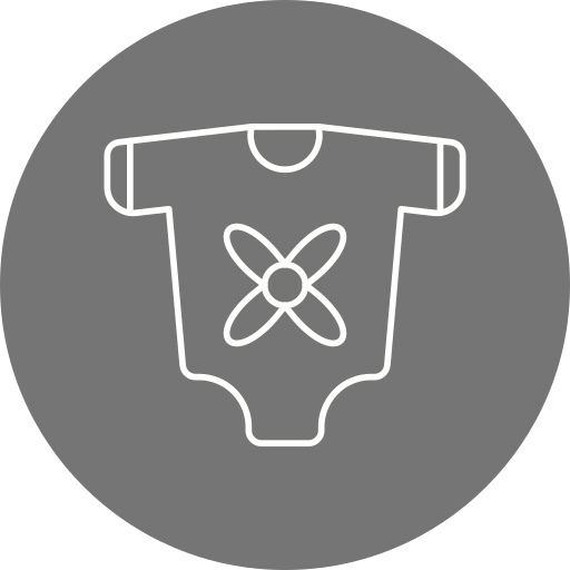 roupas de bebê Generic Circular Ícone