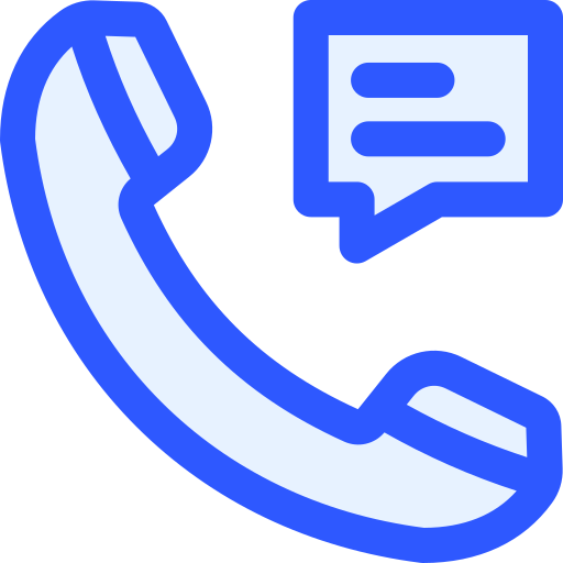 telefon-nachricht Generic Blue icon