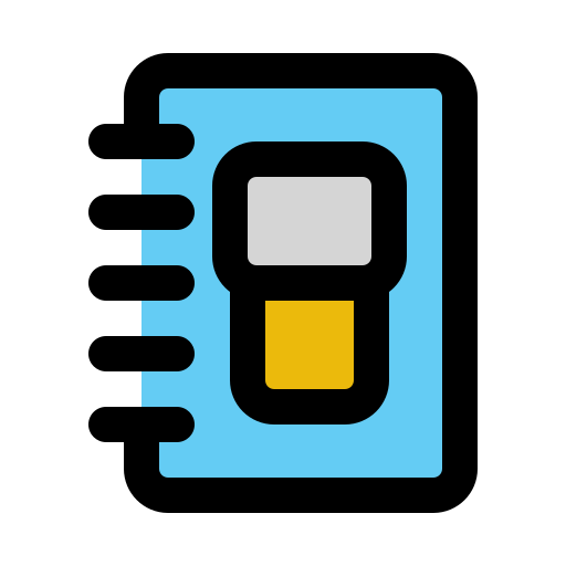 Catalogue Generic Outline Color icon