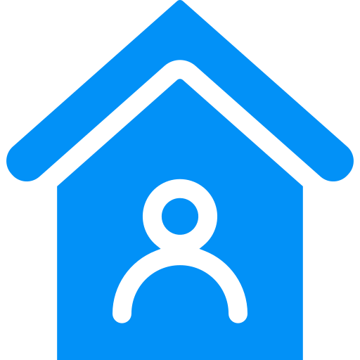 Stay at home Generic Flat icon