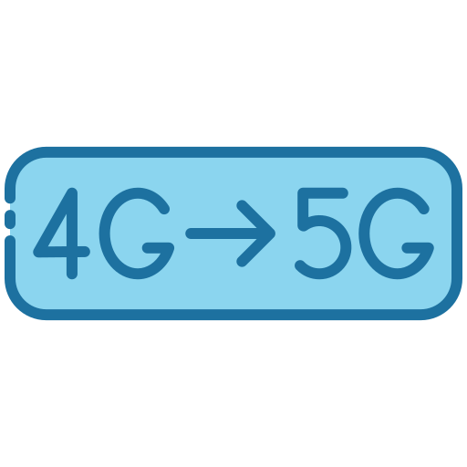 4g Generic Blue icoon