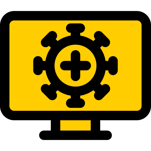 coronavirus Generic Outline Color icoon