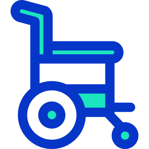 silla de ruedas Generic Fill & Lineal icono