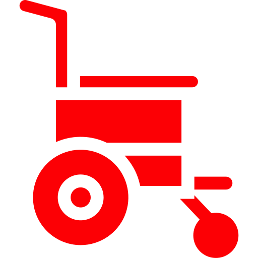 silla de ruedas Generic Flat icono