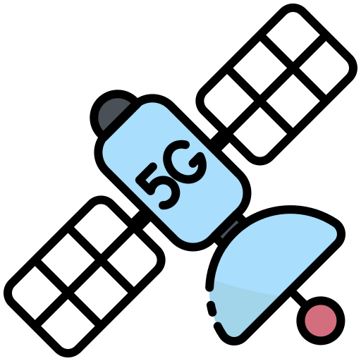 Satellite Generic Outline Color icon