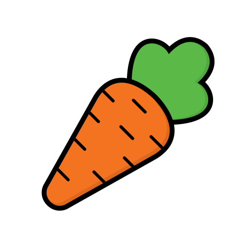 zanahoria Generic Outline Color icono