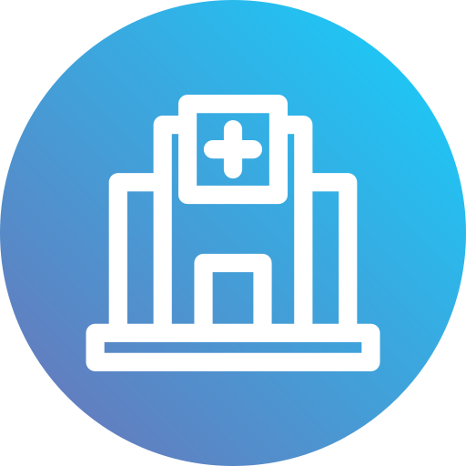 ospedale Generic Flat Gradient icona