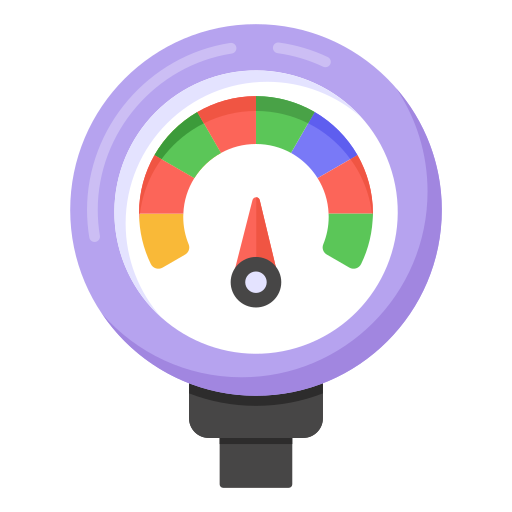 manómetro Generic Flat icono