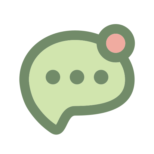 Bubble chat Generic Outline Color icon