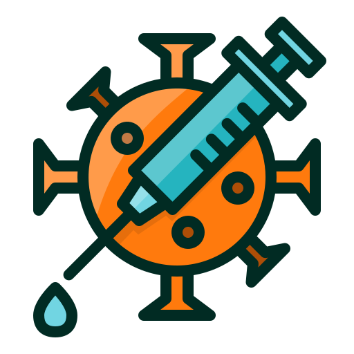 vaccinazione Mangsaabguru Lineal Color icona