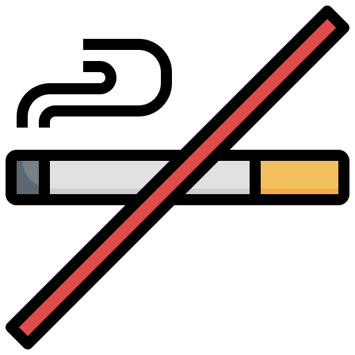 No smoke Surang Lineal Color icon