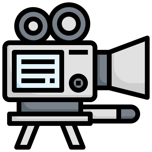 Video camera Surang Lineal Color icon