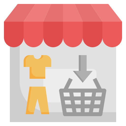 Online shop Surang Flat icon