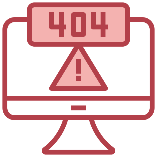 erreur 404 Surang Red Icône