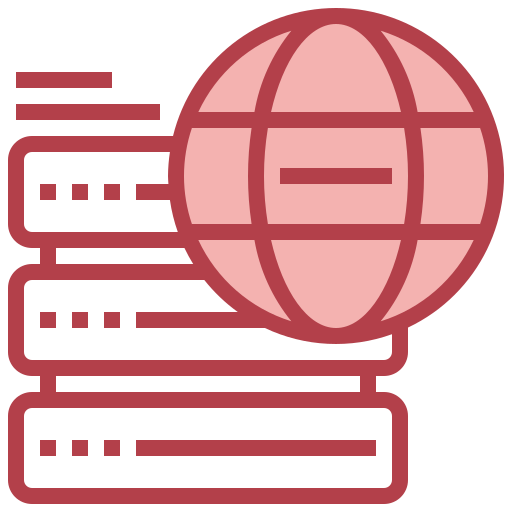 web-hosting Surang Red icon