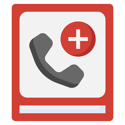 Emergency call Surang Flat icon