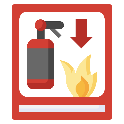 extintor de incendios Surang Flat icono