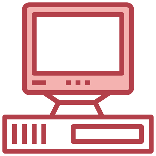 komputer Surang Red ikona