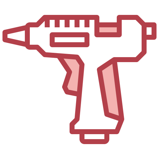 Hot glue gun Surang Red icon