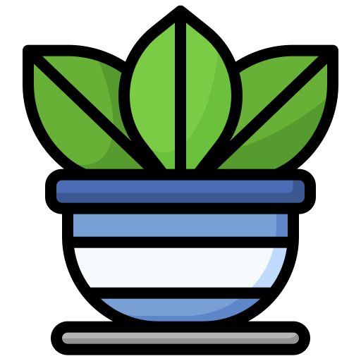 Plant pot Surang Lineal Color icon