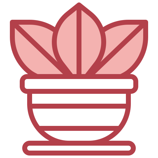 Горшок для растений Surang Red иконка