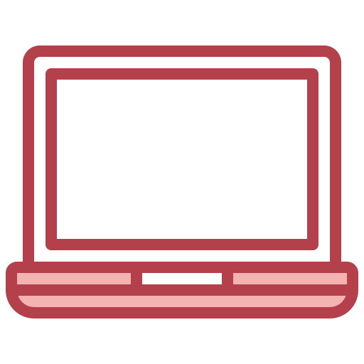 ordinateur portable Surang Red Icône