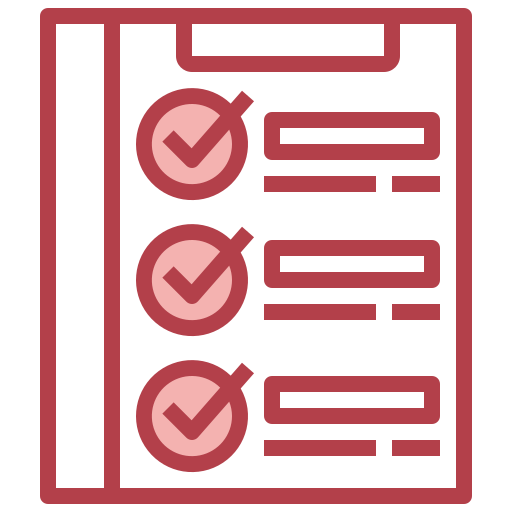 checkliste Surang Red icon