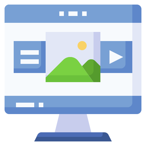 Computer Surang Flat icon