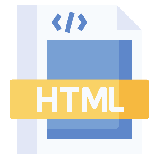 html 파일 Surang Flat icon