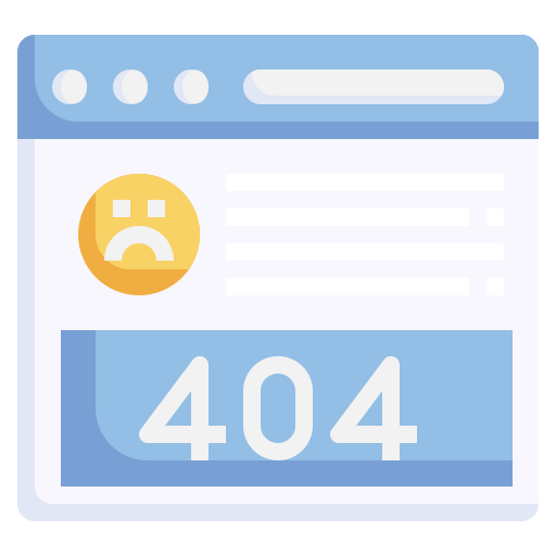 errore 404 Surang Flat icona