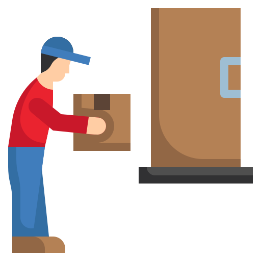 Home delivery Generic Flat icon