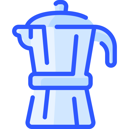 Coffee pot Vitaliy Gorbachev Blue icon