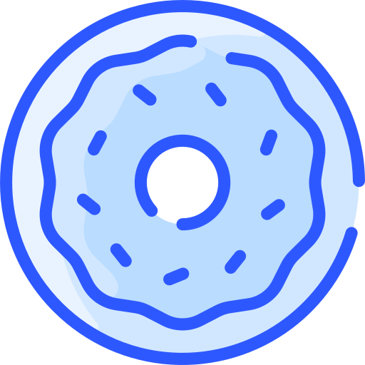 Donut Vitaliy Gorbachev Blue icon