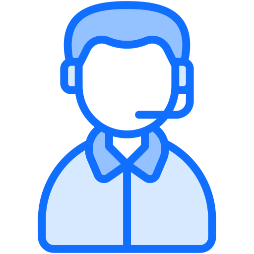 podcaster Generic Blue icon