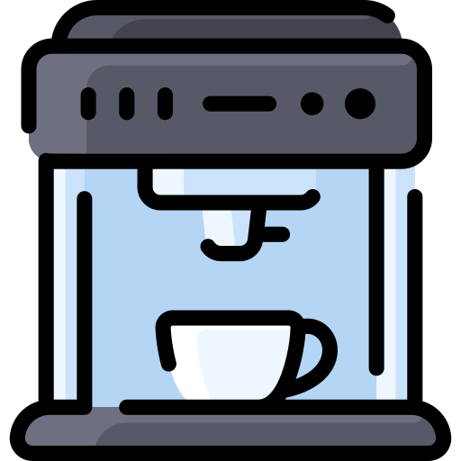 maquina de cafe Vitaliy Gorbachev Lineal Color icono