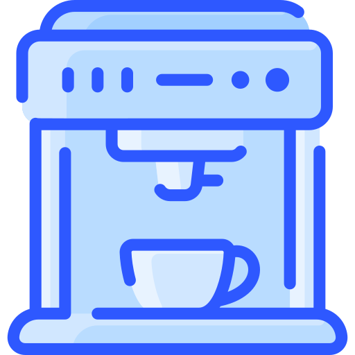 커피 머신 Vitaliy Gorbachev Blue icon
