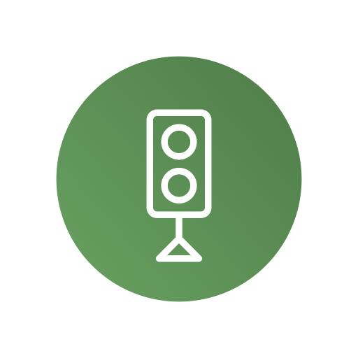 señal de tráfico Generic Flat Gradient icono